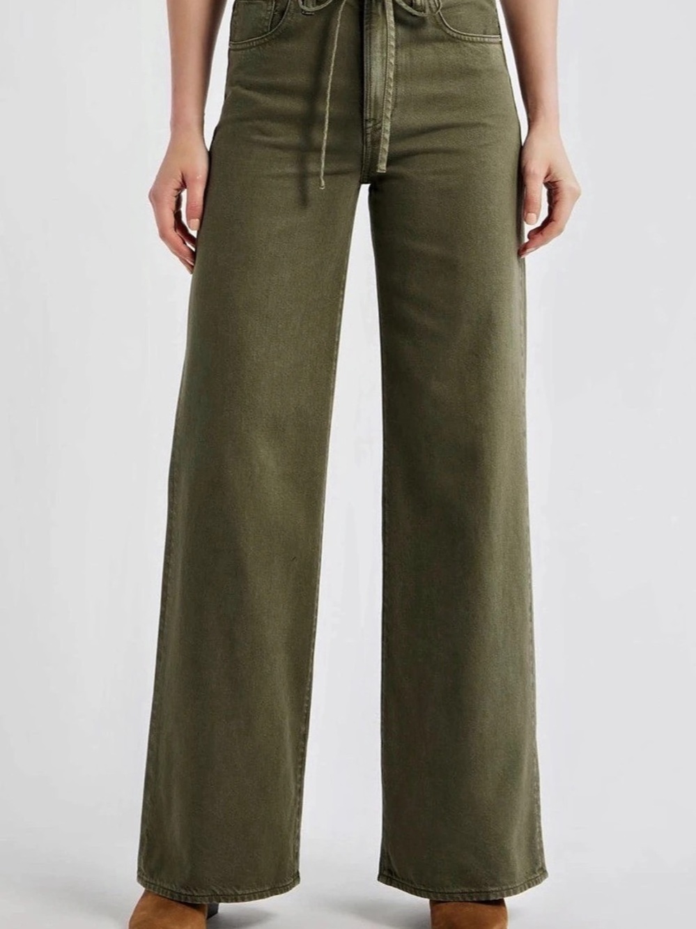 Madewell 30 Ultimate wide leg jeans in airy denim